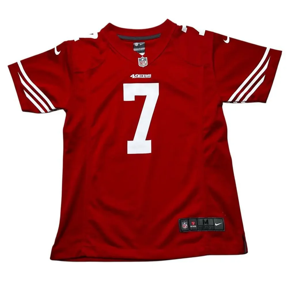 NFL On Field San Francisco 49ers Kaepernick Jersey‎ Youth Medium Nike Football